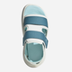 Дитячі спортивні сандалії для дівчинки adidas Mehana Sandal Kids ID7912 29 Білий/Бірюзовий (4066765026026) - зображення 3