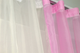 Комплект кухонних штор VR-Textil № 017к з підв'язками на карниз 1 - 1.5 м 265х170 см Рожевий з бежевим (50-008) - зображення 5