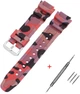 Ремешок для Casio G-Shock AQ-S800/AE-1200 Camo Red SL - изображение 1