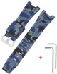 Ремешок для Casio G-Shock GST-W300 Camo Dark Blue SI - изображение 1