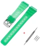 Ремешок для Casio F-91W Jelly Green SI - изображение 1