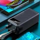 УМБ Павербанк Power bank SPO 4 роз"єми 100000 mAh з ліхтариком Чорний - зображення 2