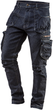 Штани робочі NEO Tools Denim 81-229 5 кишень XS Сині (5907558439496) - зображення 1