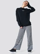 Свитшот женский NA-KD 1018-001456-0002 XS Черный (7325941063017) - изображение 3