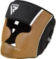 Боксерский шлем RDX AURA PLUS T-17 S Black/Golden (HGR-T17BGL-S+) - изображение 1