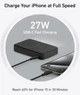 Швидкісна магнітна батарея з підставкою і дисплеєм Anker MagGo Qi2 15W Ultra-Fast MagSafe Powerbank, 10 000mAh для iPhone 17/17 Pro/17 Pro Max, iPhone 16/15/14/13/12 Series - Black (A1654B) - зображення 5