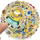 Набір вінілових наклейок стікерів LTC Стікерпак Minions 50 шт. (SL20220810003) - зображення 3