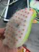 Паровая щетка массажер спрей 3 в 1 Pet Spray Massage Brush для вычесывания собак и кошек с паровым распылителем Желтая (D-2019091630) - изображение 9