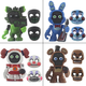 Набір фігурок ФНАФ П'ять ночей з Фредді, 12в1, 8-9 см - Five Nights на Freddy`s, Fnaf, Chica, Bonnie, Foxy - зображення 2