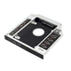 Кишеня-адаптер XON для підключення 2.5" HDD/SSD SATA 3.0 12.7 мм алюмінієвий Чорний (XMAS2095AG 6709) - зображення 3