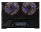 Охолоджувальна підставка для ноутбука 17 дюймів HiSmart DCXA103 6xFan RGB LED - зображення 6