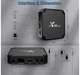 Медіаплеєр Андроїд Smart TV Box X96 Mini W-2 Android 11 2Гб/16Гб - зображення 3