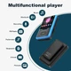 MP3 плеєр Benjie M10 Clip Bluetooth 5.0 Hi-Fi 32Gb з кліпсою Black/Blue - зображення 3
