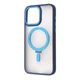 Чехол противоударный с подставкой MagSafe VVave Premium Attraction Case with Magnetic Ring для Apple iPhone 15 Pro Max (6.7") Blue - изображение 1