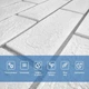 Панель Sticker Wall стеновая 700х700х4мм Белая кирпичная с серебром SW-00001502 - изображение 4