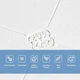 Стельова панель самоклеюча Sticker Wall SW-00000181 700х700х4.5 мм - изображение 4
