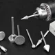 Набір алмазних насадок - 50 шт (фрези, шарошки) для Dremel / гравера - Ø3.17 mm - 120 Grit - зображення 10