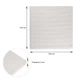 Панель 3D WHITE 700 x 700 x 4mm (D) SW-1954 - зображення 3