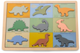 Puzzle drewniane Magni Dino 9 elementów (5707594327517) - obraz 1