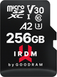 Karta pamięci Goodram MicroSDHC 256GB Class 10 + SD Adapter (IR-M2AA-2560R12) - obraz 1