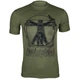 Футболка Kramatan Da Vinci Soldier Оливковый 2XL (135168) - изображение 1