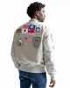 Бомбер Top Gun "OFFICIAL PATCHES" MA-1 Nylon Bomber 2XL Grey TGJ2320GRE2XL - изображение 2