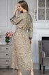 Элегантный длинный халат Mia-Amore 1269 L/XL Оливковый - изображение 3
