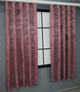 Комплект коротких штор VR-Textil Жакард Sultan YL № 1209ш 130х170 см 2 шт Малиново-сірий (35-0088) - зображення 3