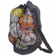 Сетка сумка для мячей Zelart Football Bag 4612 на 15 мячей размер 78x47x27см Black - изображение 1