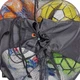 Сетка сумка для мячей Zelart Football Bag 4612 на 15 мячей размер 78x47x27см Black - изображение 3