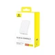 Павербанк з бездротовою зарядкою Qi 15W Baseus Magnetic Mini Air 10000mAh 20W 2в1 QC3.0+PD3.0 (P10059001223-00) White - зображення 13