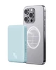 Павербанк с беспроводной зарядкой Qi 15W Baseus Magnetic Mini Air 10000mAh 20W 2в1 QC3.0+PD3.0 (P10059001313-00) Blue - изображение 2