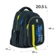 Рюкзак шкільний Kite teens K24-8001M-2 40x29x17 см чорний - зображення 3