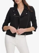 Куртка демисезонная короткая женская DKNY 107767903 XL Черная (1159803688) - изображение 6