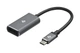 Адаптер 2Е Aluminum Type-C - DisplayPort, 0.2m, silver (2E-W1404) - изображение 1