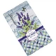 Кухонний рушник рогожка з петелькою та принтом magic provence 35х61см 180г/м2 (Лавандовий) - зображення 1