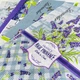 Кухонний рушник рогожка з петелькою та принтом magic provence 35х61см 180г/м2 (Лавандовий) - зображення 5
