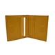 Гаманець маленький жіночий натуральна шкіра Genuine Leather жовтий 2206-037M-16 yellow - зображення 4
