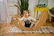 Детская кроватка-качалка Smile White. Luna Toys - изображение 1
