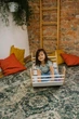 Детская кроватка-качалка Smile White. Luna Toys - изображение 4