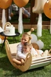 Детская кроватка-качалка Smile White. Luna Toys - изображение 6