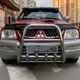 Дефлектор капота (мухобойка) EuroCap для Mitsubishi L200 1996-2006 - изображение 2