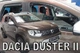 Дефлектори вікон (вітровики) HEKO для Renault Duster II 2018-2021 5D вставні 4 шт - зображення 1