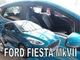 Дефлектори вікон (вітровики) HEKO для Ford Fiesta MK VII 2017+ 5D вставні 4 шт - зображення 1
