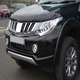 Дефлектор капота (мухобійка) для Mitsubishi L-200 2015-2019 - зображення 1