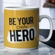 Кружка для чая большая "Be your own hero", 1000мл - изображение 1