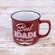 Кружка подарункова для тата з написом "Best dad in the world", 400мл - зображення 4