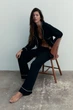 Сорочка піжамна H&M 270998802 L Чорний/Білий - изображение 3