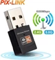 Двухдиапазонный Wi-Fi адаптер PIX-LINK UAC09BD 600M 5 ГГц/2,4 ГГц Free Driver - изображение 1
