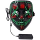 Маска неоновая Purge Mask Судная ночь ABC от батареек - изображение 6